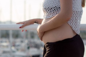 Fotografía de embarazo en Barcelona